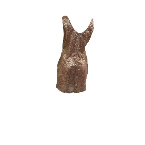 RUE 21 SEQUINED DRESS SLEEVELESS mini FULLY LINED BACK ZIPPER SIZE XL - Picture 2 of 9